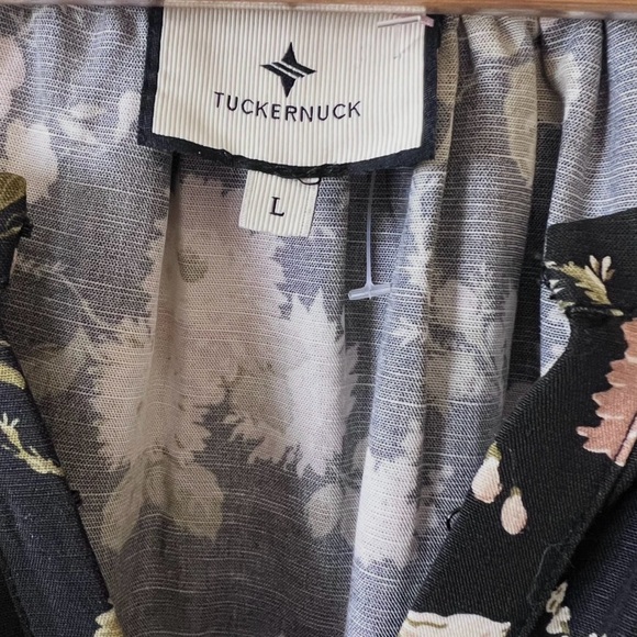 Tuckernuck Dress Maxi Floral Pockets Midnight Garden - Picture 6 of 10